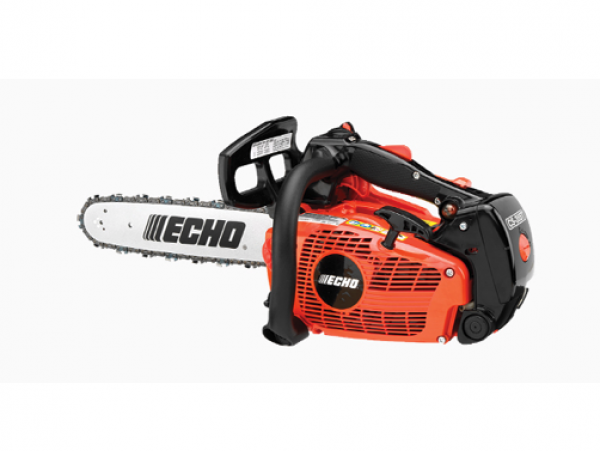 35.8cc professional-grade, top handle chainsaw with Reduced-Effort Starter.