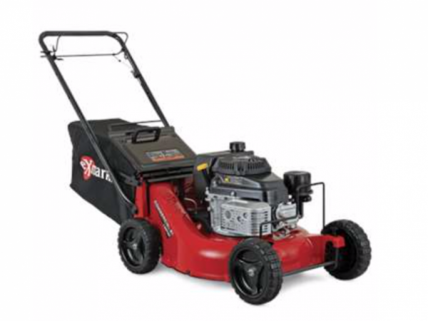 ​​There's tough. Then there's this the Commercial 21 X-Series self-propelled mower with its front engine guard designed to protect the valve cover and othe