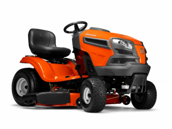 ​​Husqvarna's YTH riding lawn mowers are built to last. Their compact size makes them easy to maneuver and require less space for storage. Features such as