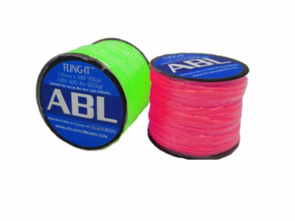 This high strength, low stretch and lightweight rope is coated with ABL slick polymer color coating which adds additional abrasion resistance.