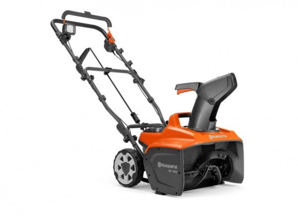 Husqvarna ST 143i is a light and reliable battery snow blower that offers effortless snow clearing in small and midsize gardens and driveways